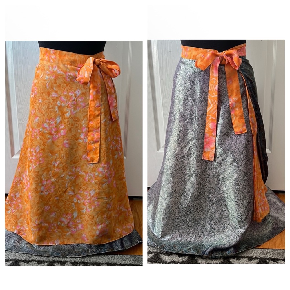 Sari Wrap Skirt